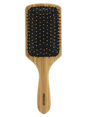 Bamboo Paddle Hair Brush Cushion Polypin