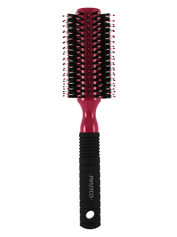 Pro Ionic Round Wood Brush Small