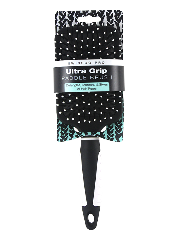PRO PADDLE BRUSH WITH TEXTURED GRIP
