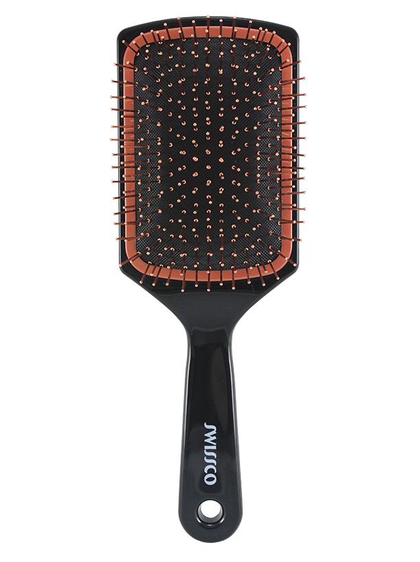 SWISSCO COPPER PRO PADDLE HAIR BRUSH