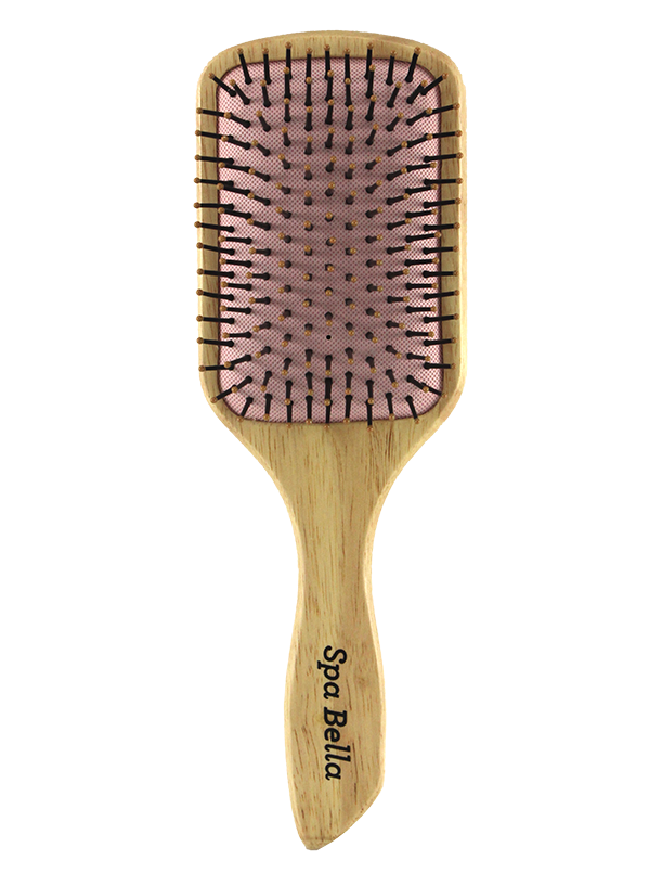 PADDLE WOODEN HAIR BRUSH