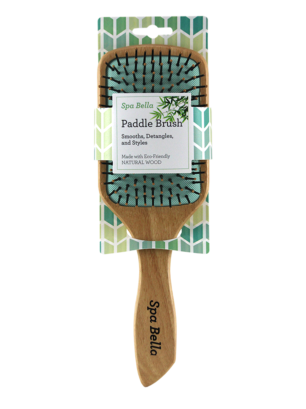 PADDLE WOODEN HAIR BRUSH