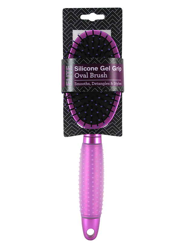 Elite Oval Brush With Gel Grip