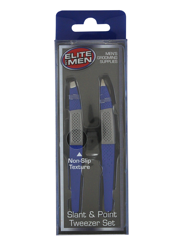 MEN'S 2 PACK SOFT TOUCH TWEEZERS