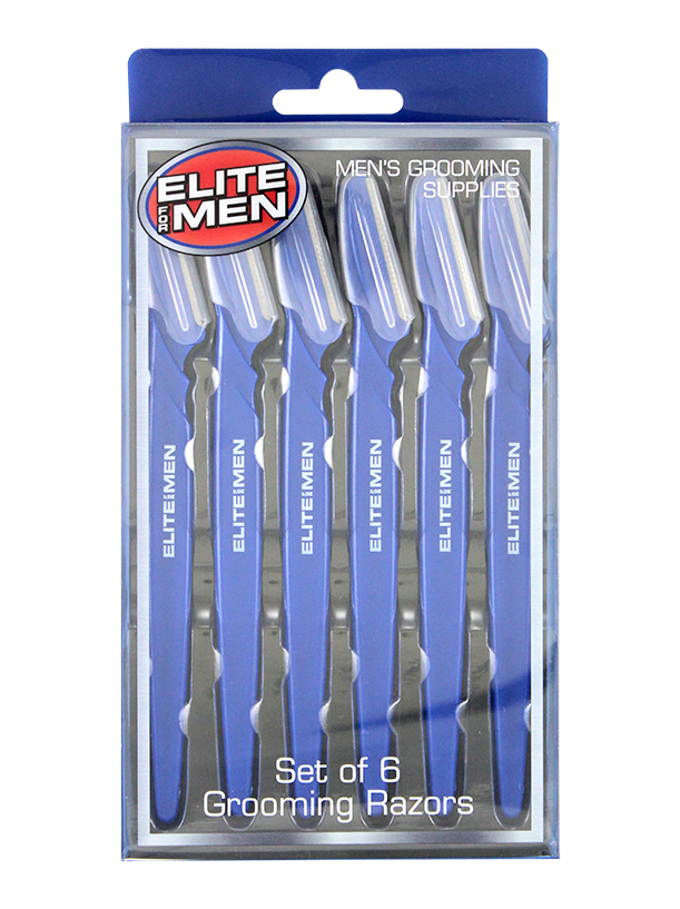 6PC EYEBROW RAZORS