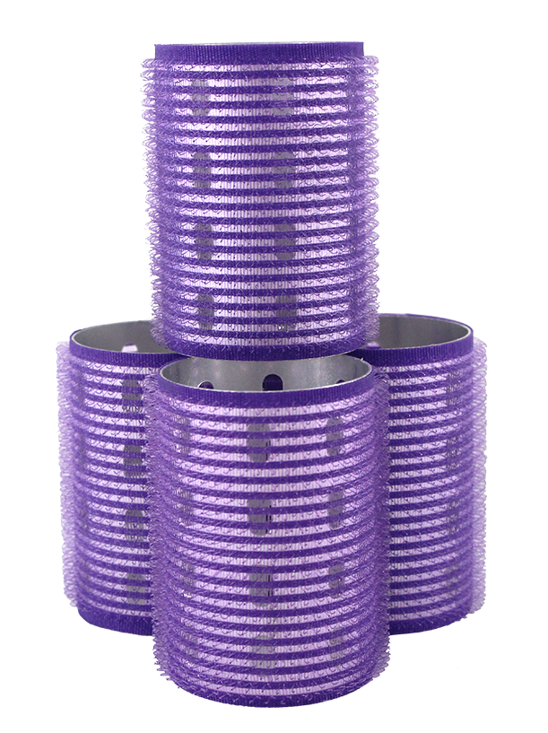 Elite 4 Pack Thermal Self Grip Hair Rollers 1.5"