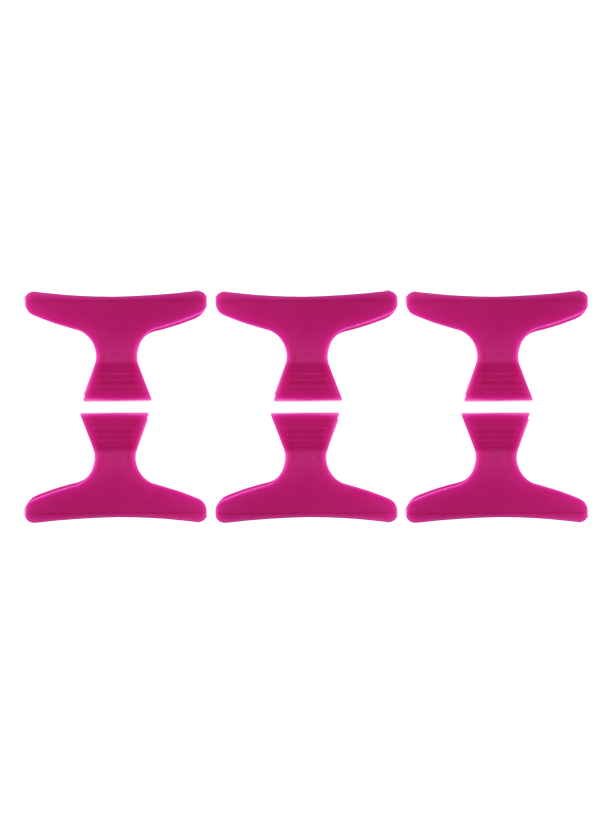 6 PACK HOLD UP BUTTERFLY HAIR CLIPS