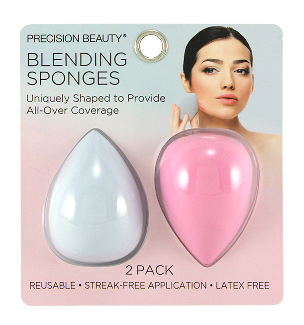 2PK TEAR-DROP SPONGE.
