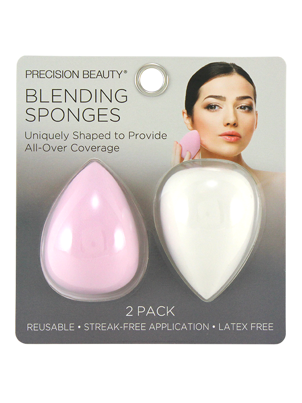 2PK TEAR-DROP SPONGE.