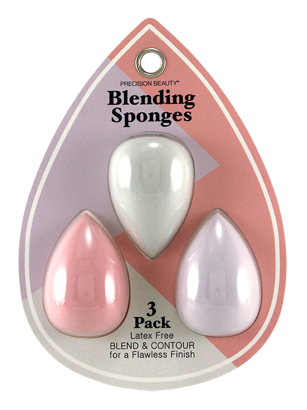3PK TEAR-DROP SPONGE.