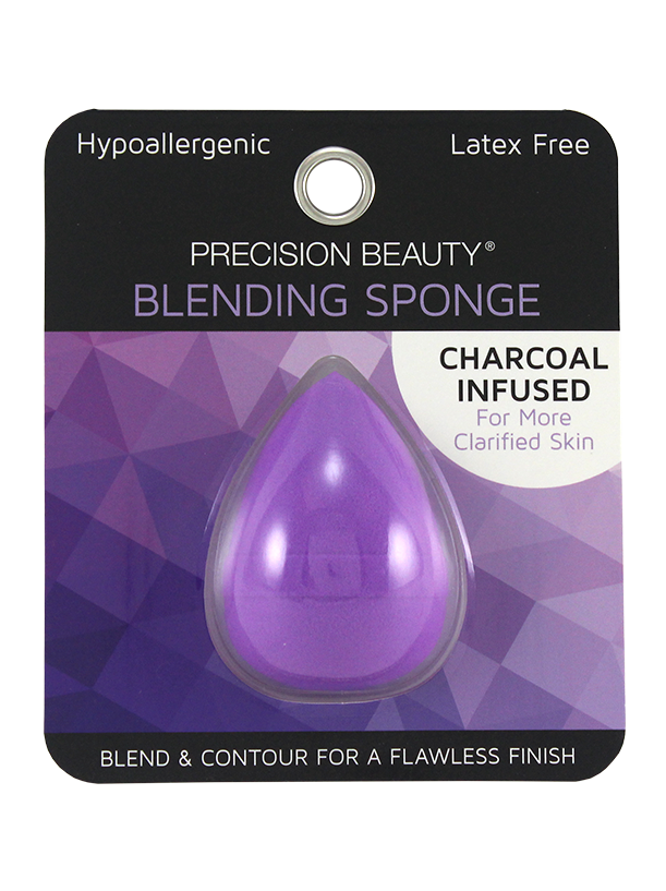 Precision Blending Tear-Drop Sponge Charcoal