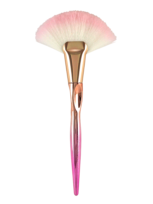 TWO-TONE FAN BRUSH