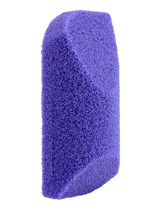 Elite Angled Pumice Sponge on Blistered Card