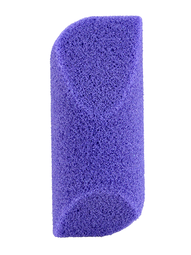 Elite Angled Pumice Sponge on Blistered Card