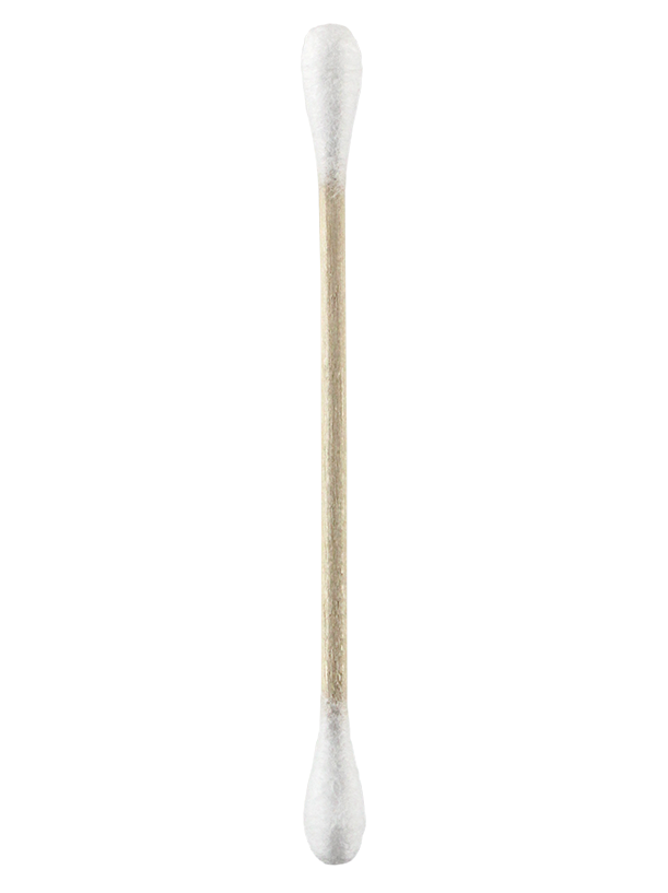 COTTON SWABS WOOD STICK, 500PC