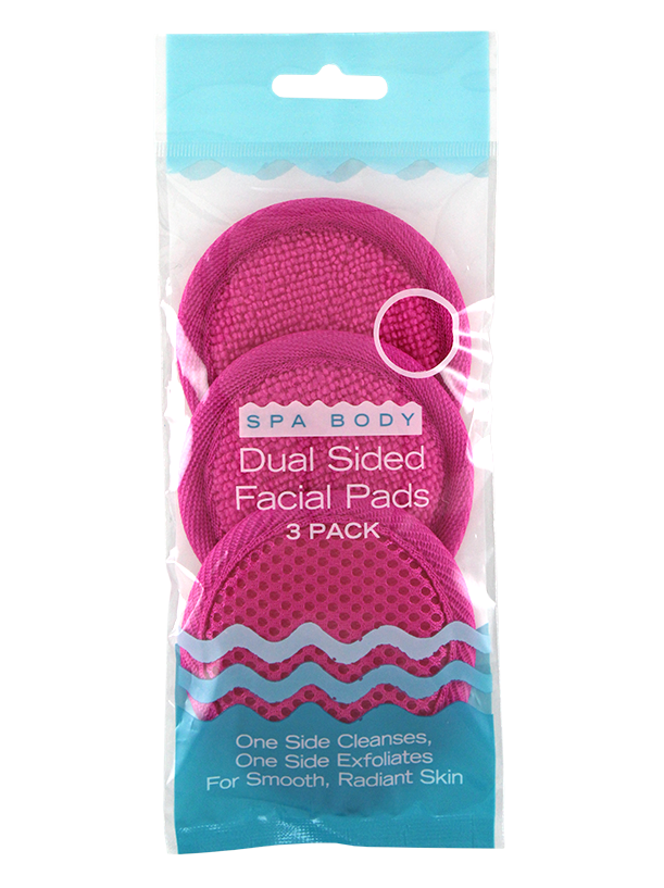 3 PACK EXFOLIATING FACE PADS