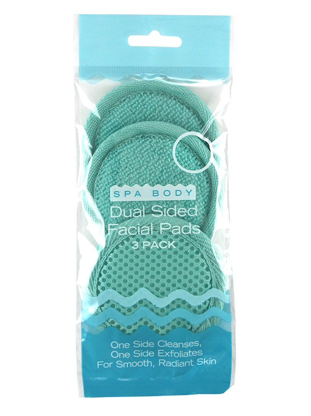 3 PACK EXFOLIATING FACE PADS