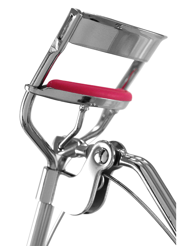 Elite Stainless Steel Deluxe Eyelash Curler w/Extra Rubber Pad