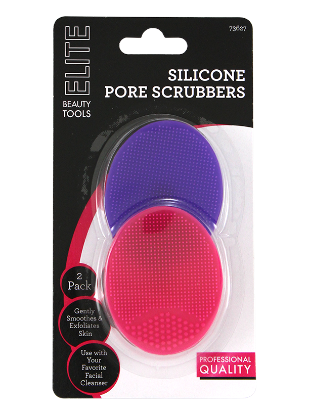 Elite 2 Pack Silicone Face Scrubbers.