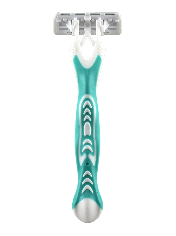 Precision Beauty 4pk Triple Blade Disposable Razors. Aqua