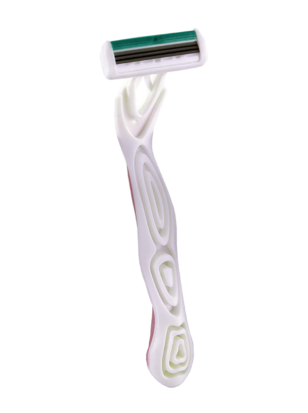 Precision Beauty 4pk Triple Blade Disposable Razors in Pink