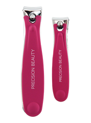 PRO 2PC NAIL CLIPPER SET W/ SOFT TOUCH GRIP