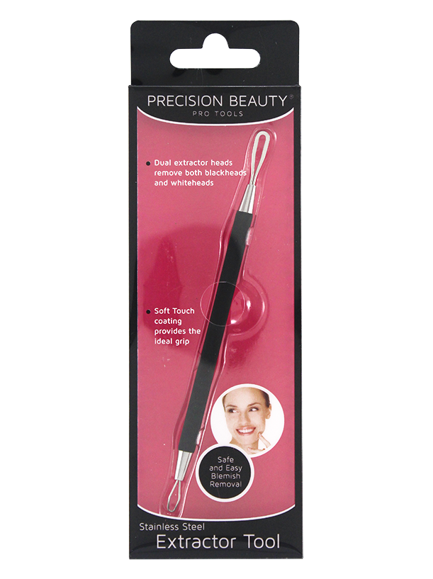Precision Beauty Pro Double Sided Blemish Extractor. Black