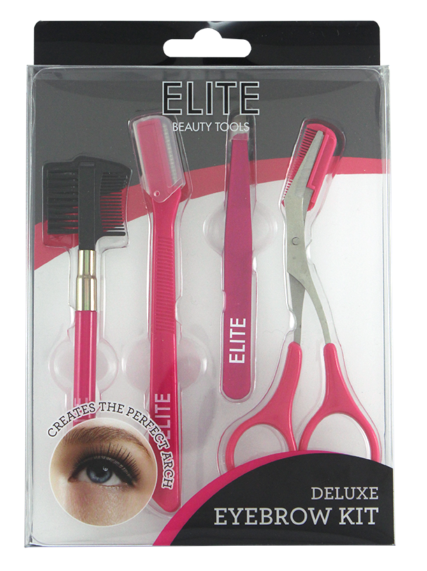 4PC EYEBROW KIT PINK AND PURPLE