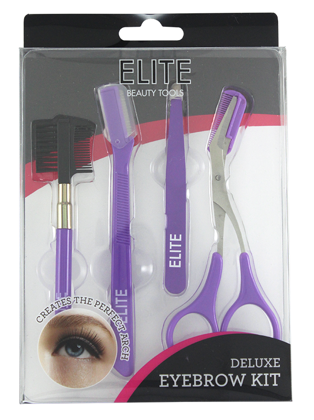 4PC EYEBROW KIT PINK AND PURPLE
