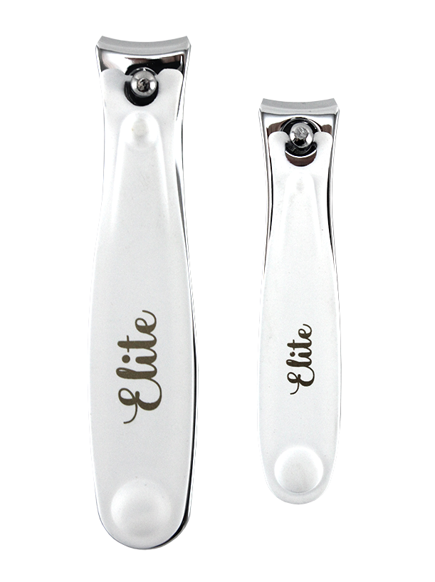 2PC SOFT TOUCH NAIL CLIPPERS ON CRAFT BLISTER CARD