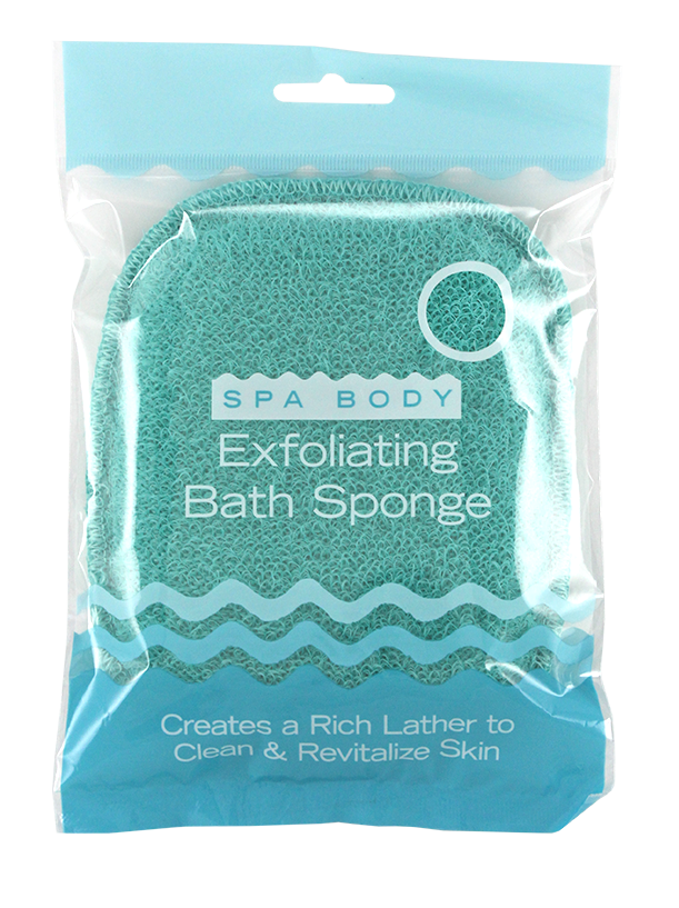 Oval Massage Sponge w/Strap