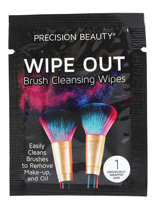 Precision Beauty Makeup Brush Cleaning Wipes. 24pk
