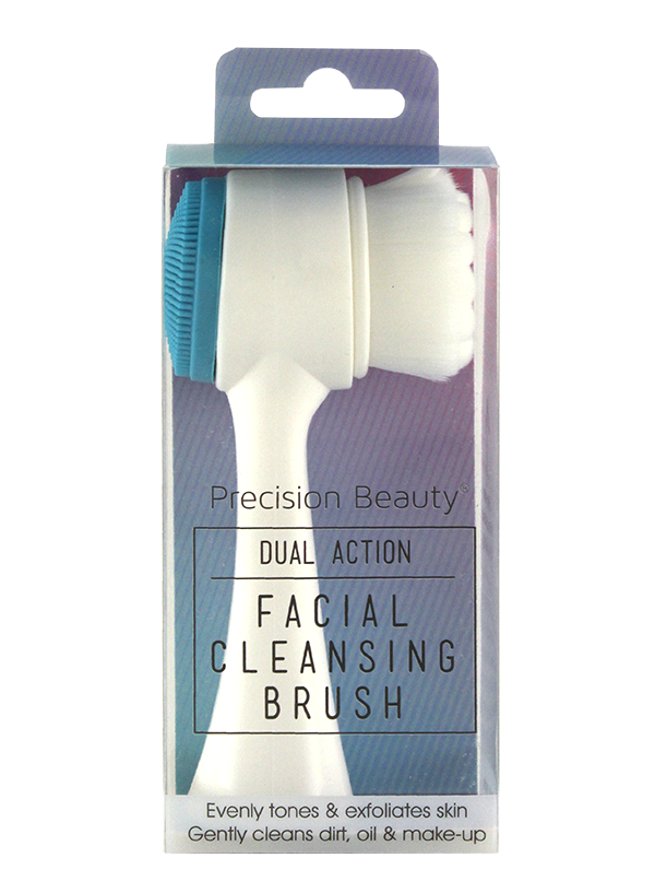 DUAL ACTION FACIAL BRUSH.