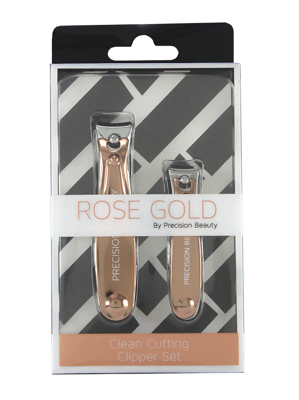Rose Gold Collection 2pc Nail Clipper Set