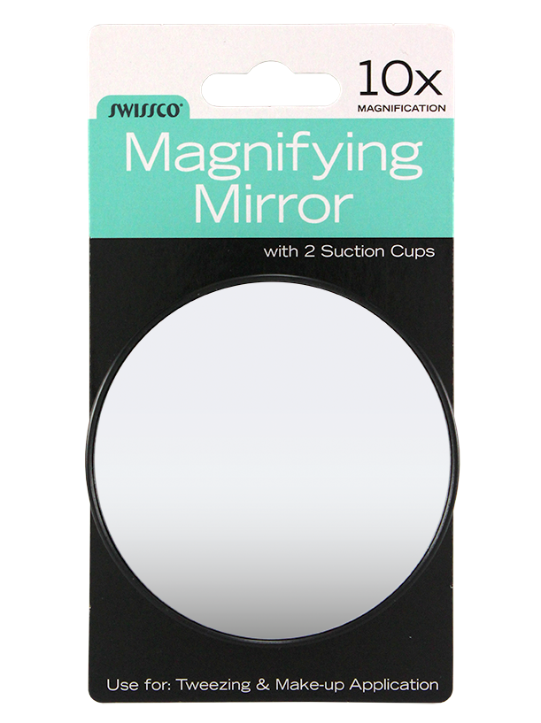 SUCTION CUP MIRROR 3.5", 10X