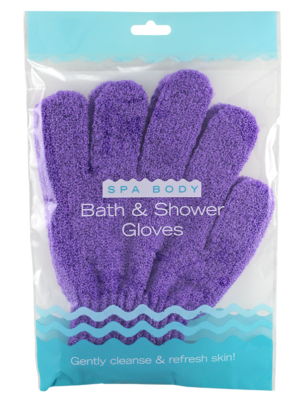 BATH & SHOWER EXFOLIATING GLOVES