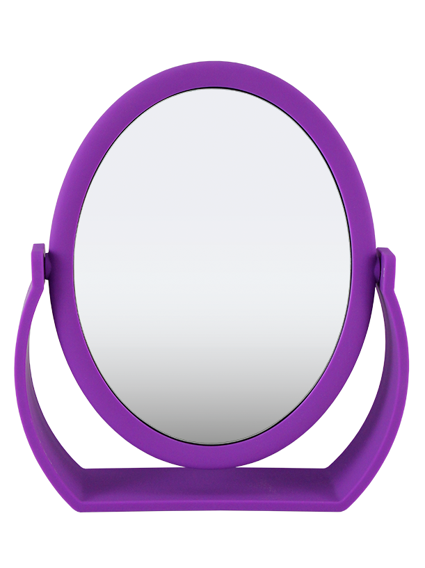 Soft Touch Oval Standing Mirror 1X/7X
