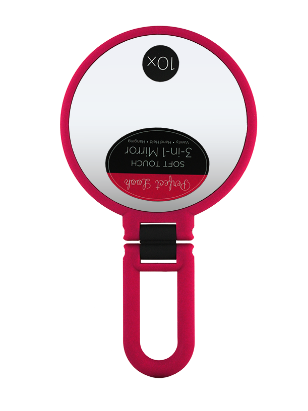 Soft Touch 3 in 1 Mirror 1X/10X