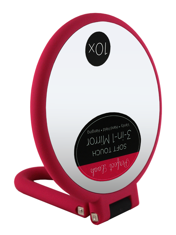 Soft Touch 3 in 1 Mirror 1X/10X