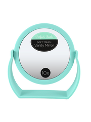 Soft Touch Round Standing Mirror 1X/10X