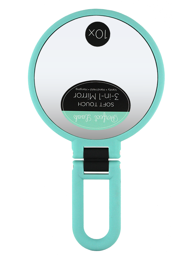 Soft Touch 3 in 1 Mirror 1X/10X