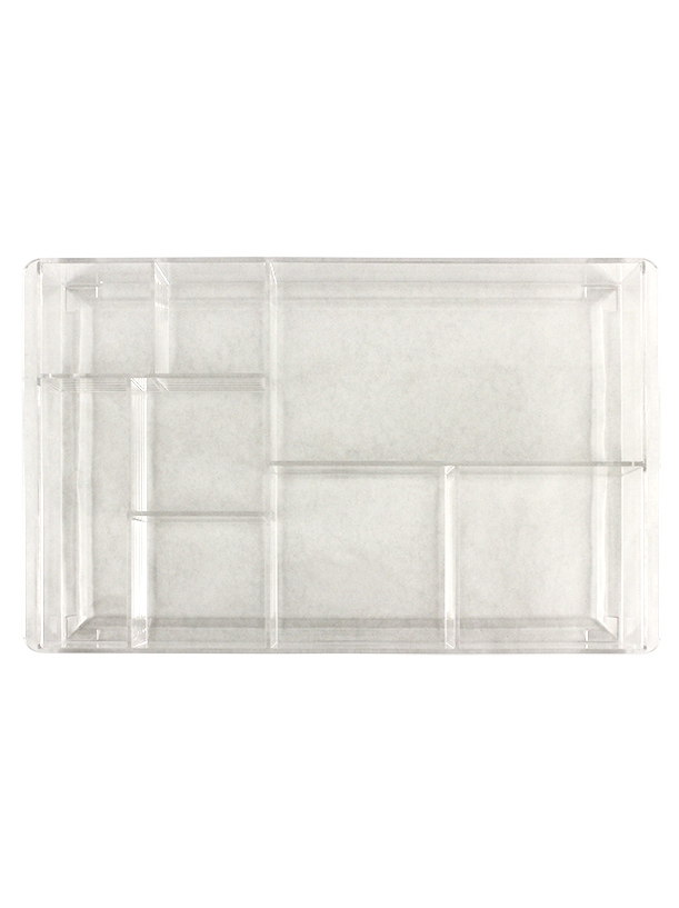 LARGE TRAY COMPARTMENT ORGANIZER.