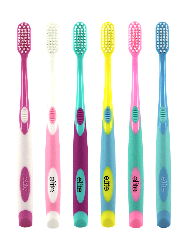 BRUSH IT 6PK ERGONIMIC TOOTHBRUSHES