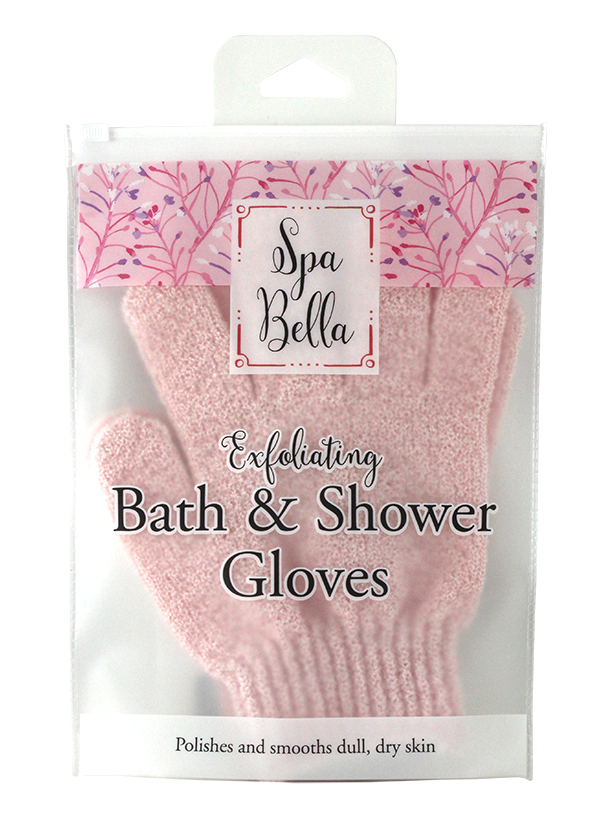 Spa Bella Exfoliating Glove in EVA Bag
