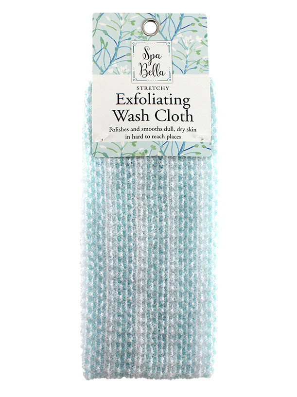 EXFOLIATING STRETCHY WASH CLOTH