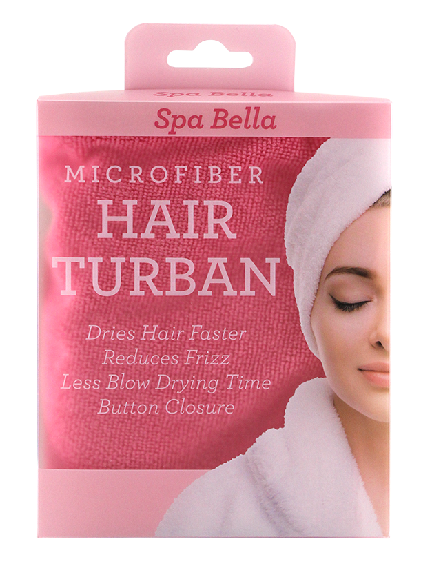 QUICK DRYING MICROFIBER HAIR TURBAN