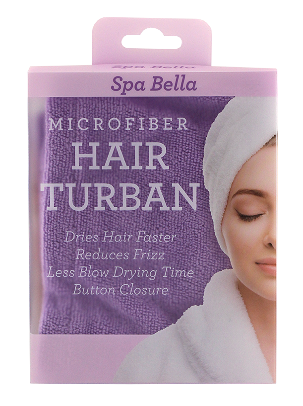 QUICK DRYING MICROFIBER HAIR TURBAN