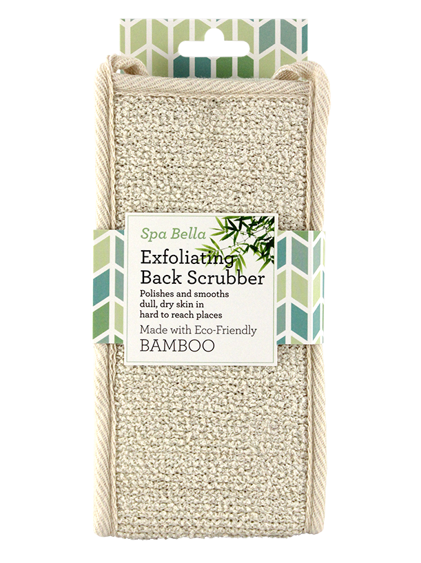 BAMBOO BACK SCRUBBER