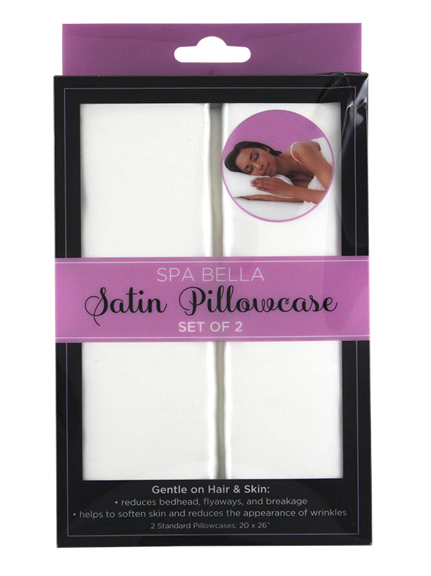 2PC SATIN PILLOW CASE