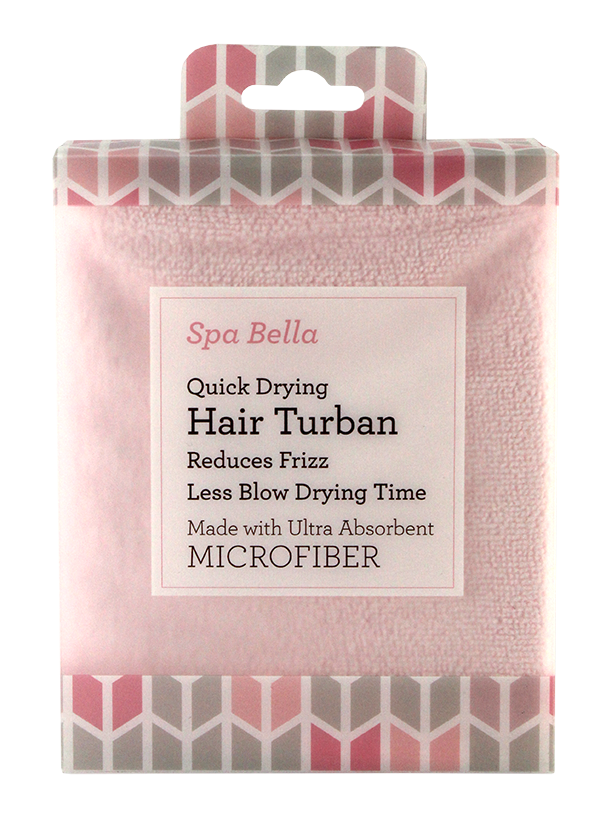 QUICK DRYING MICROFIBER HAIR TURBAN
